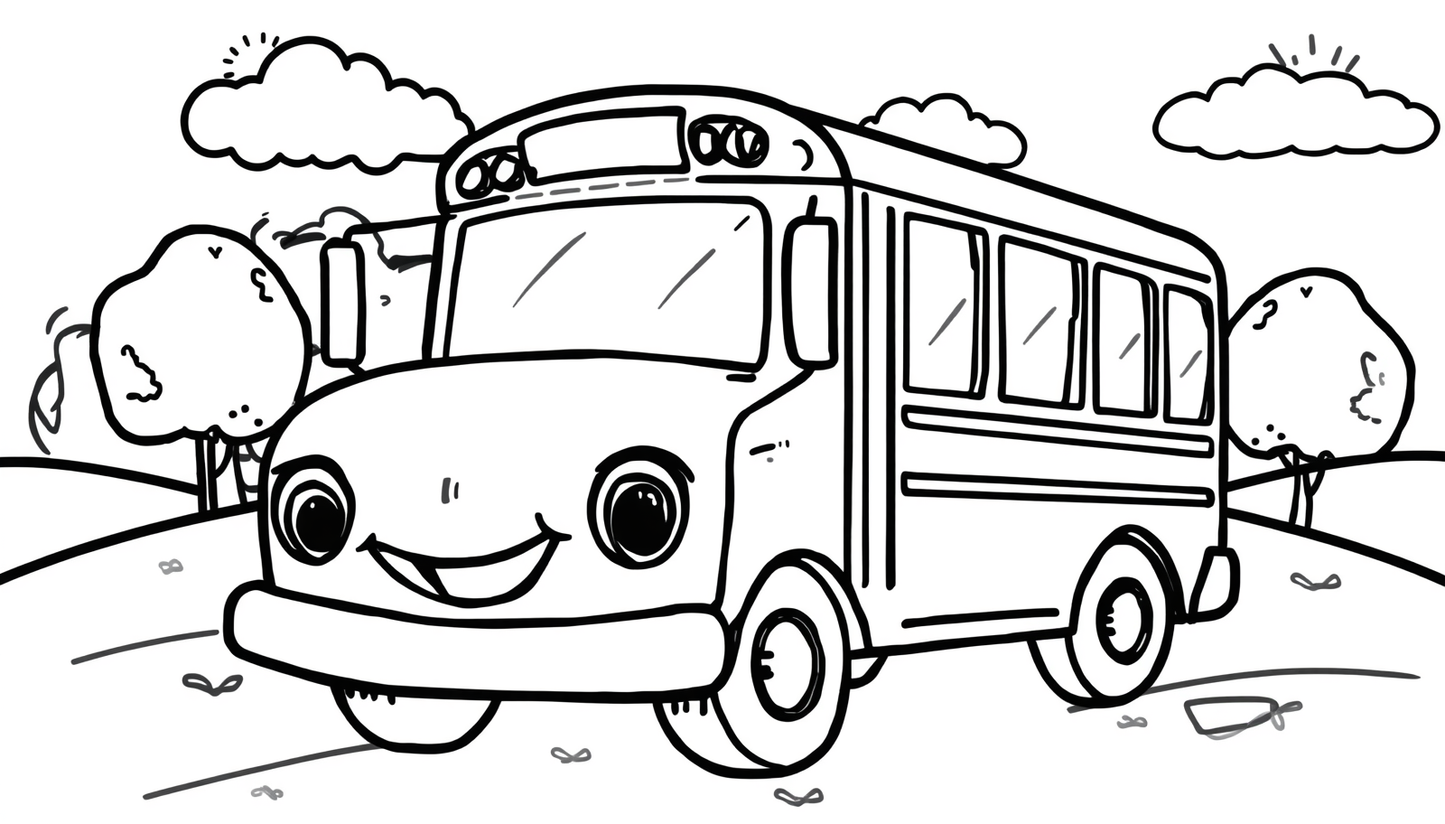 Big Rig Coloring Pack for Kids